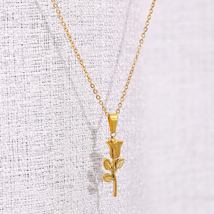 Osha Flower Pendant Necklace
