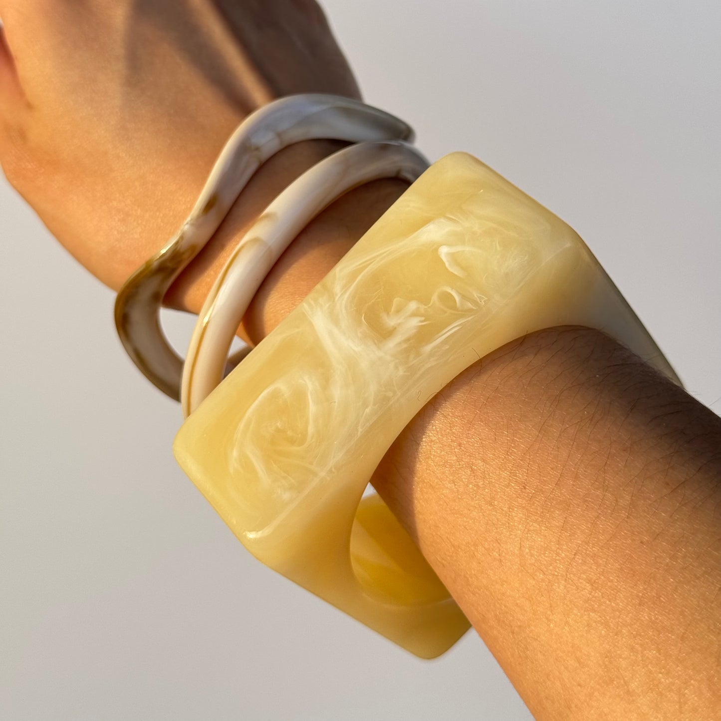 Georgia Square Bangle Bracelet