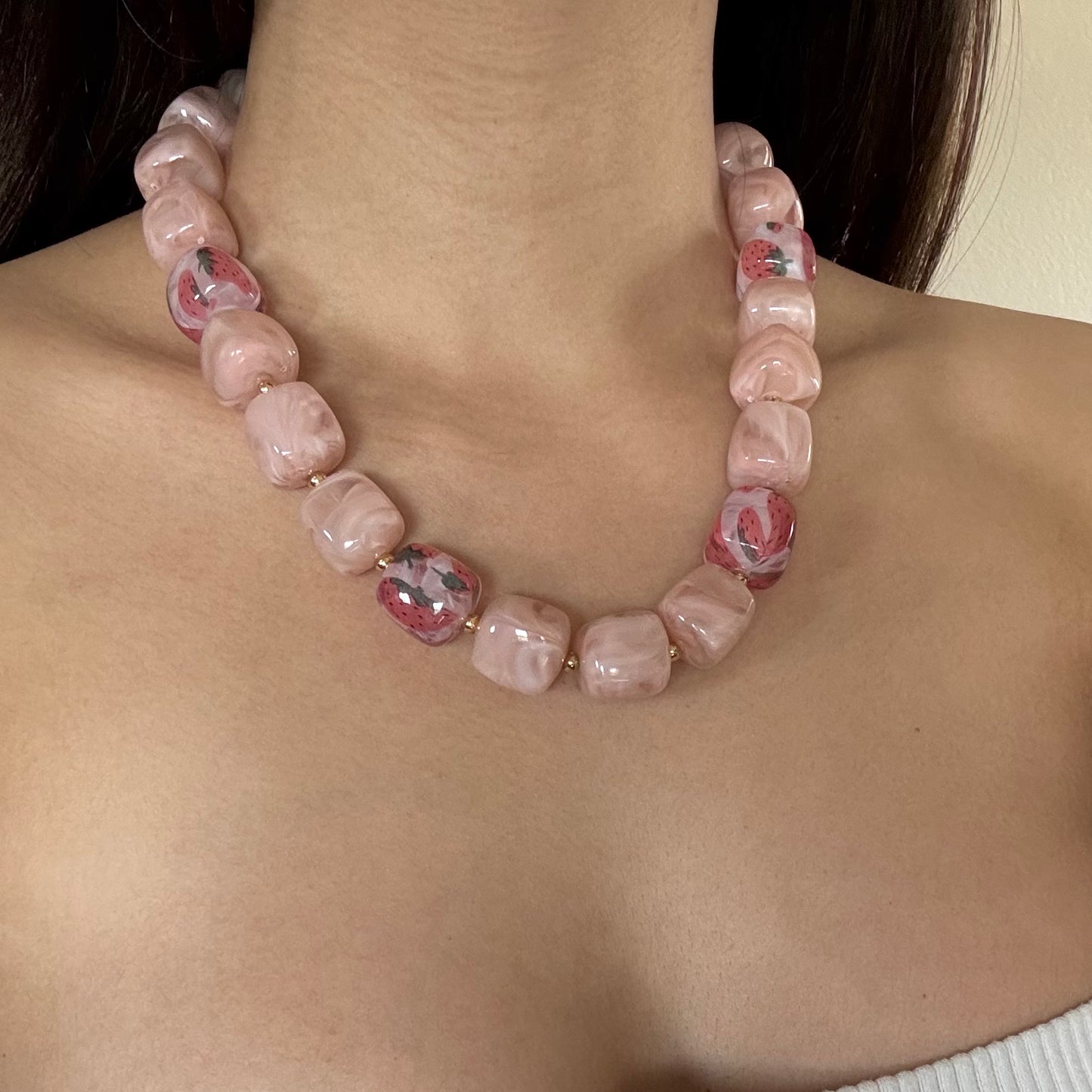 Liora Bead Chain Necklace