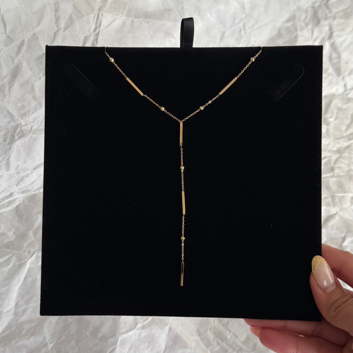 Leia Thin Long Chain Necklace