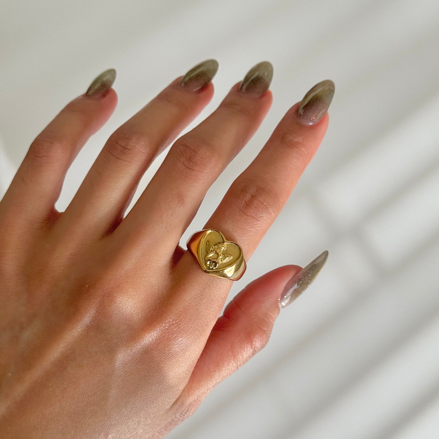 Nita Heart Angel Ring