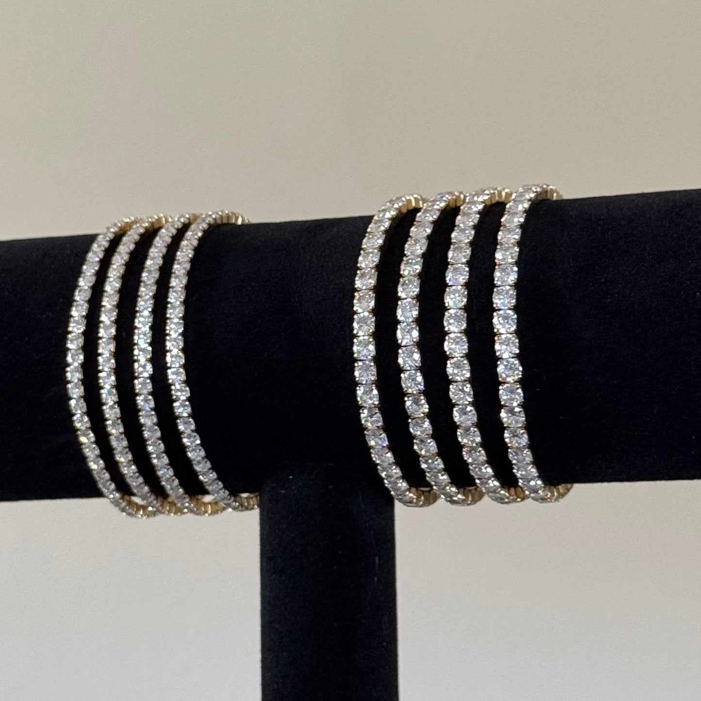 Miriam Elastic Tennis Bracelet