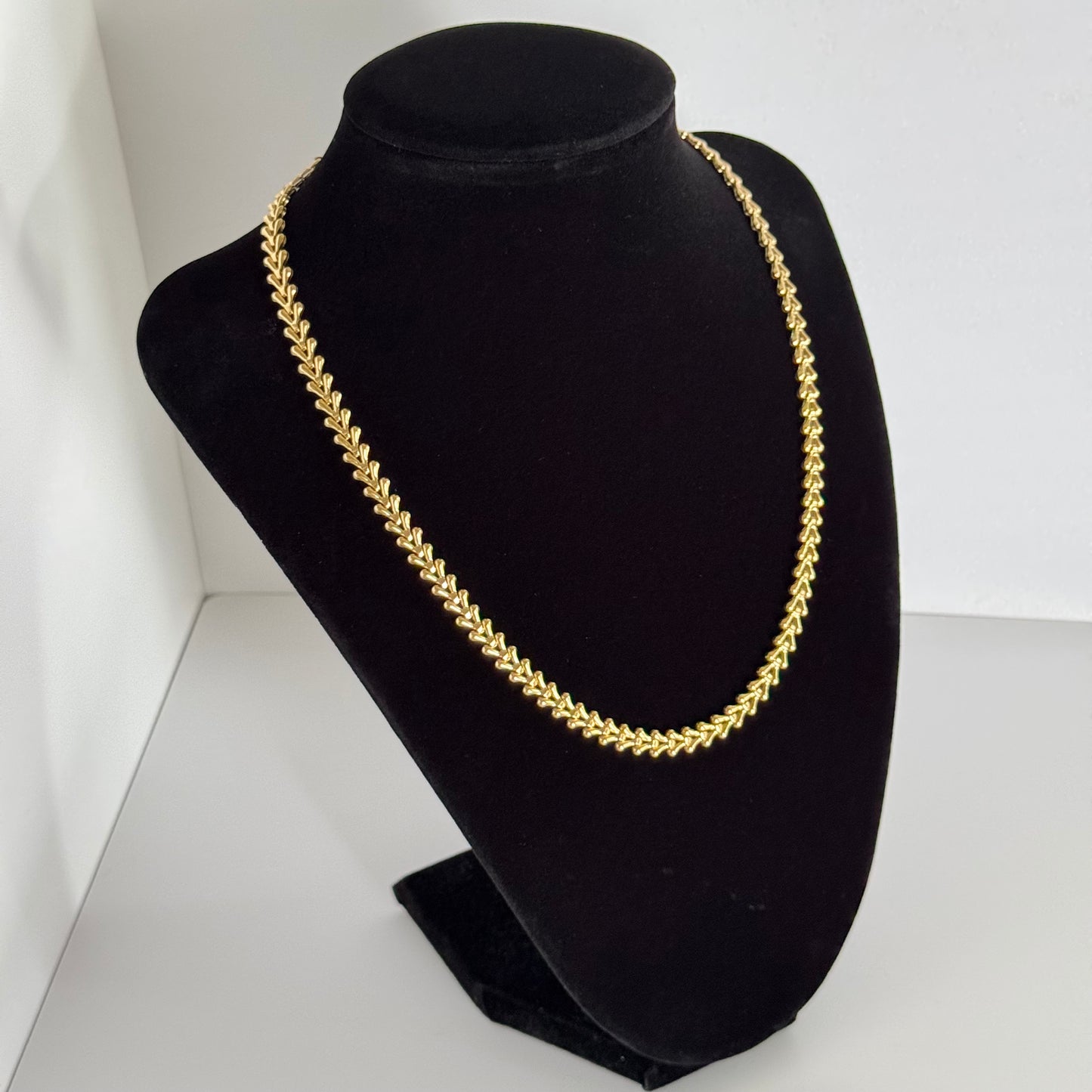 Sophia Leaf Chain Necklace
