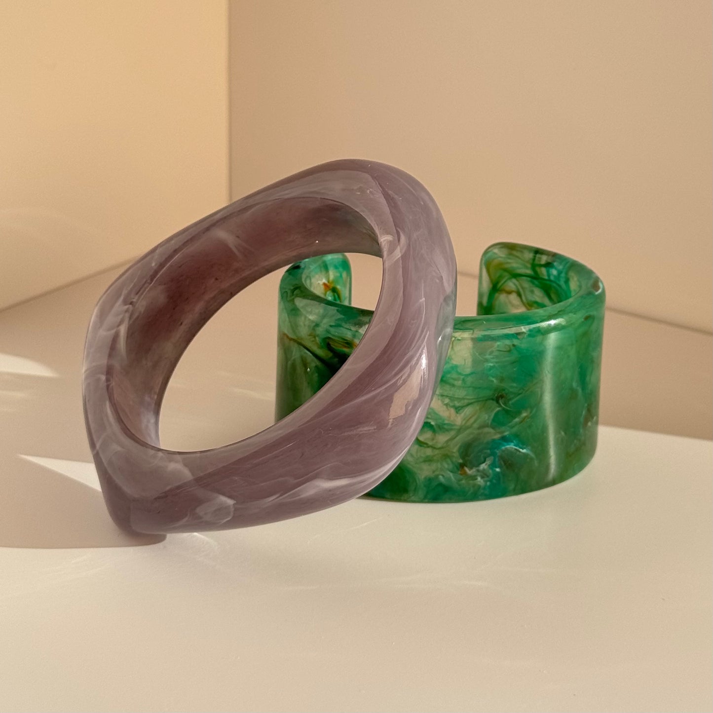 Helena Irregular Chunky Bangles
