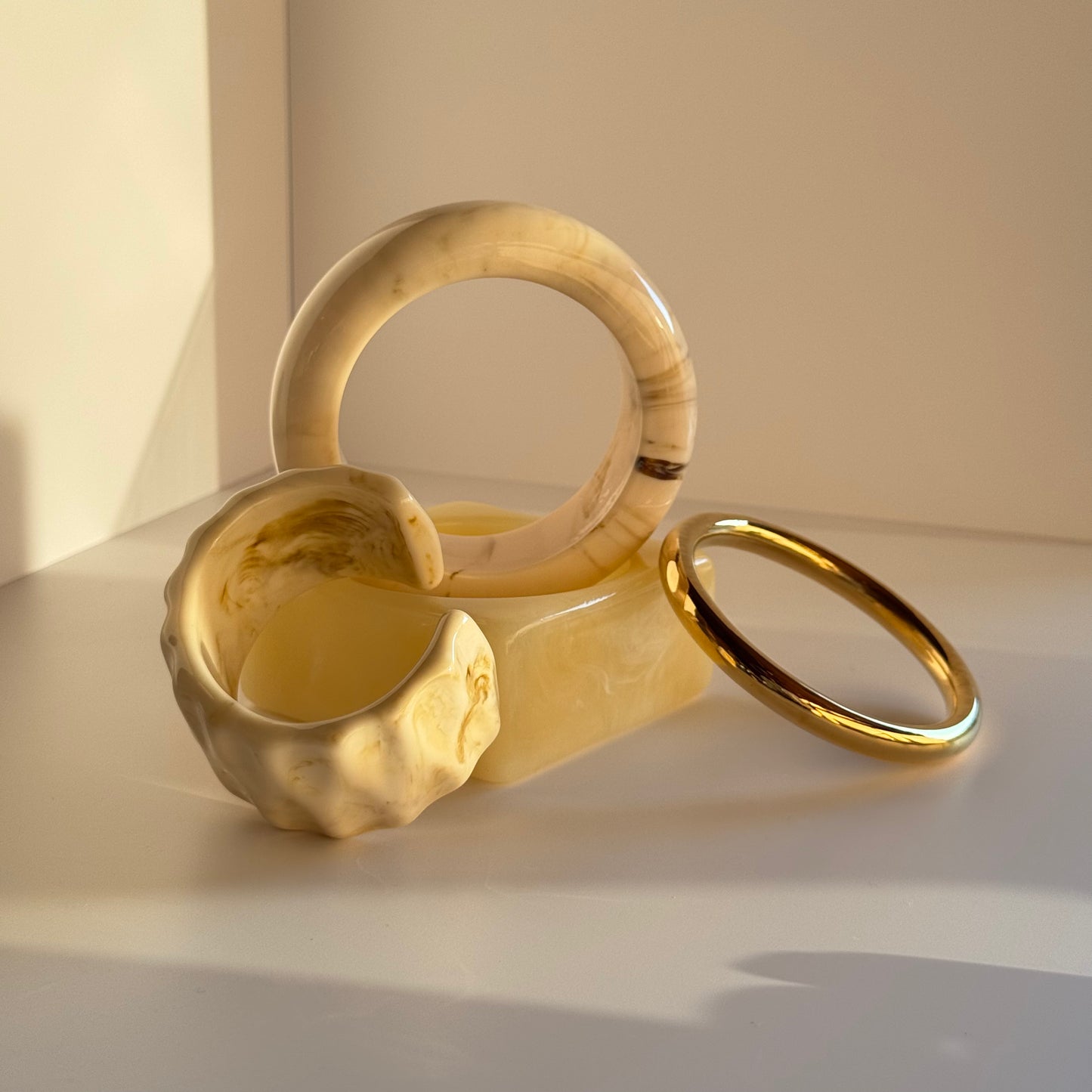 Hailey Wide Cuff Bracelet Bangle