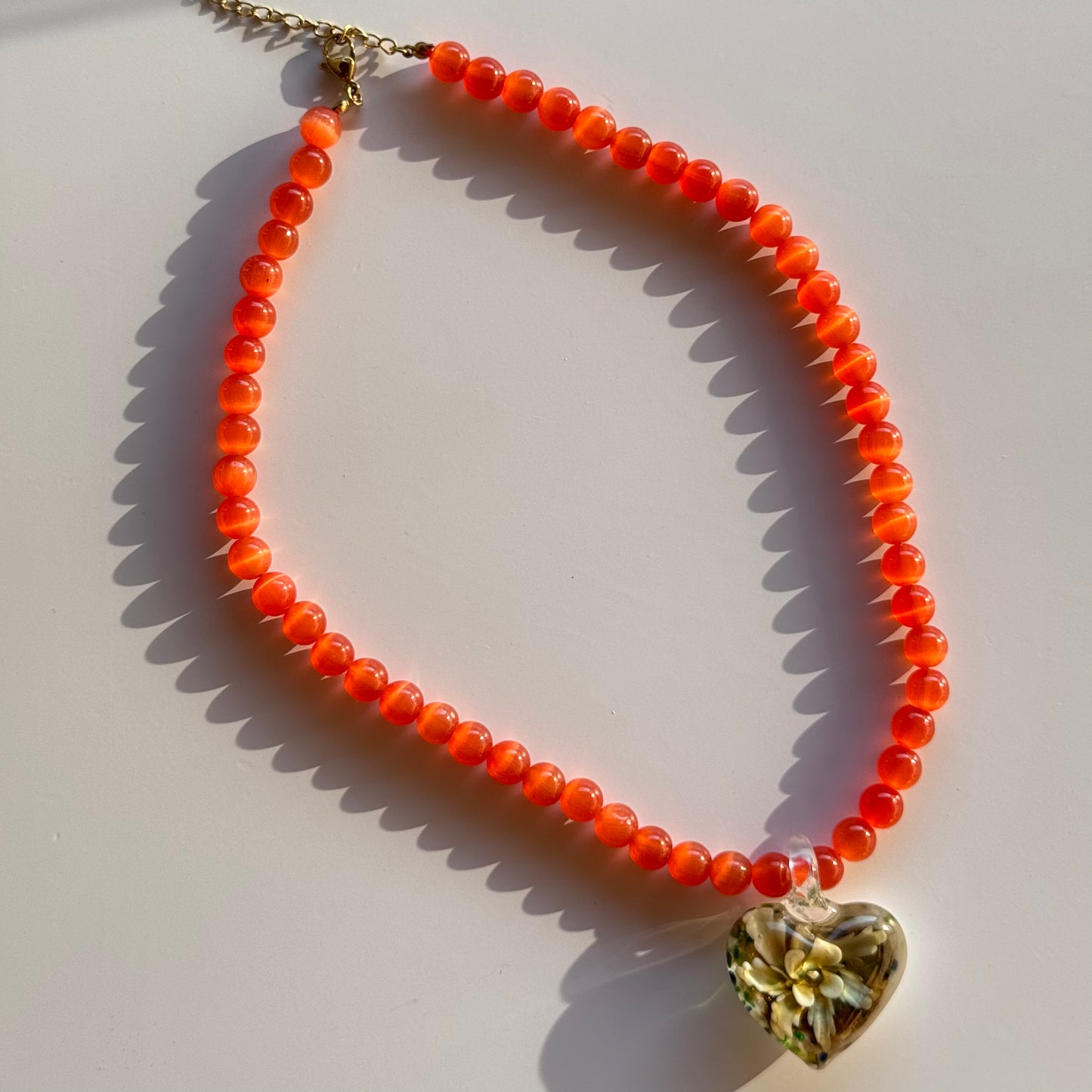 Eliza Glass Beads Necklace