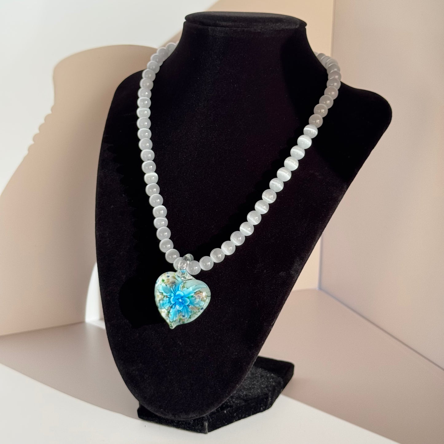 Eliza Glass Beads Necklace
