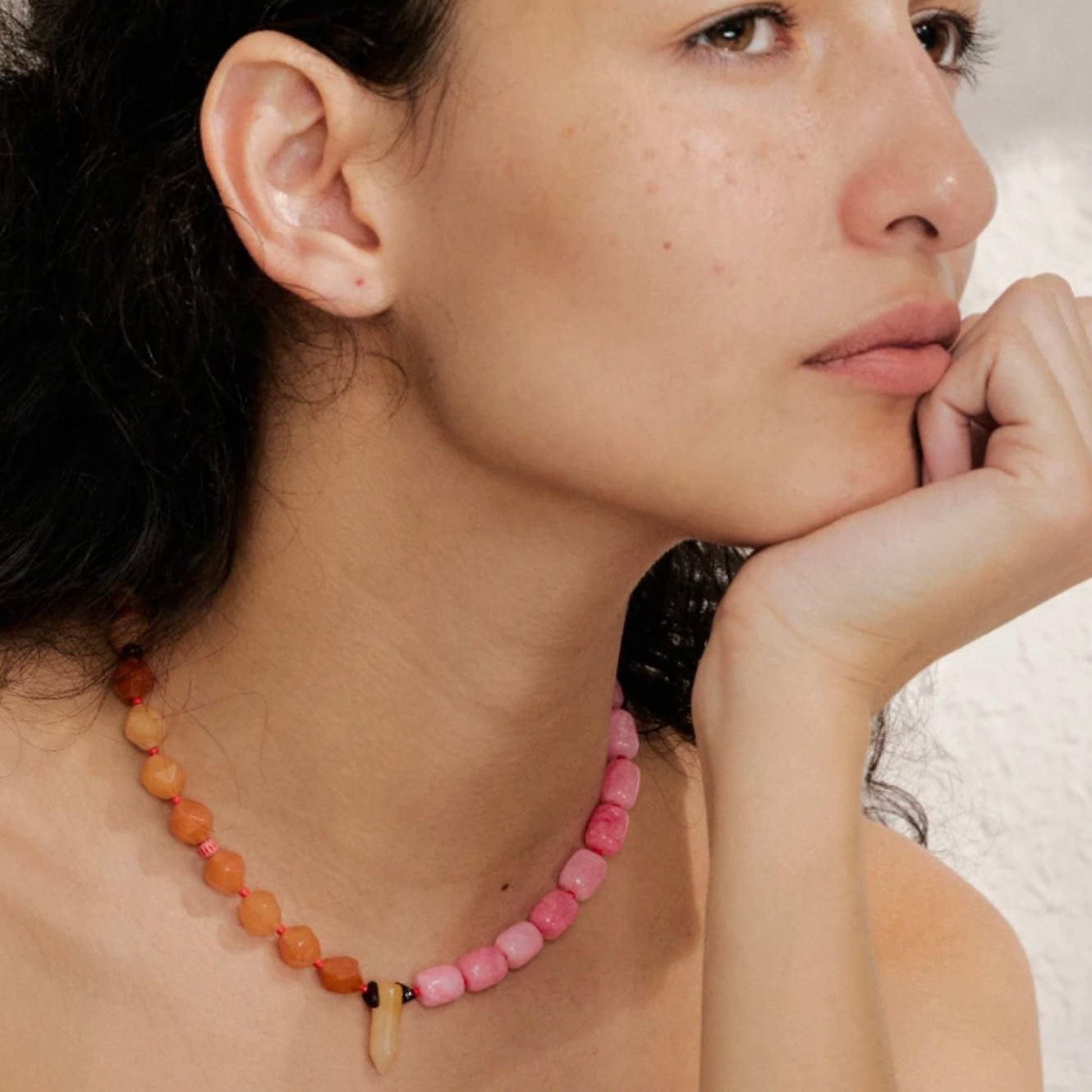 Taegan Stone Handmade Necklace