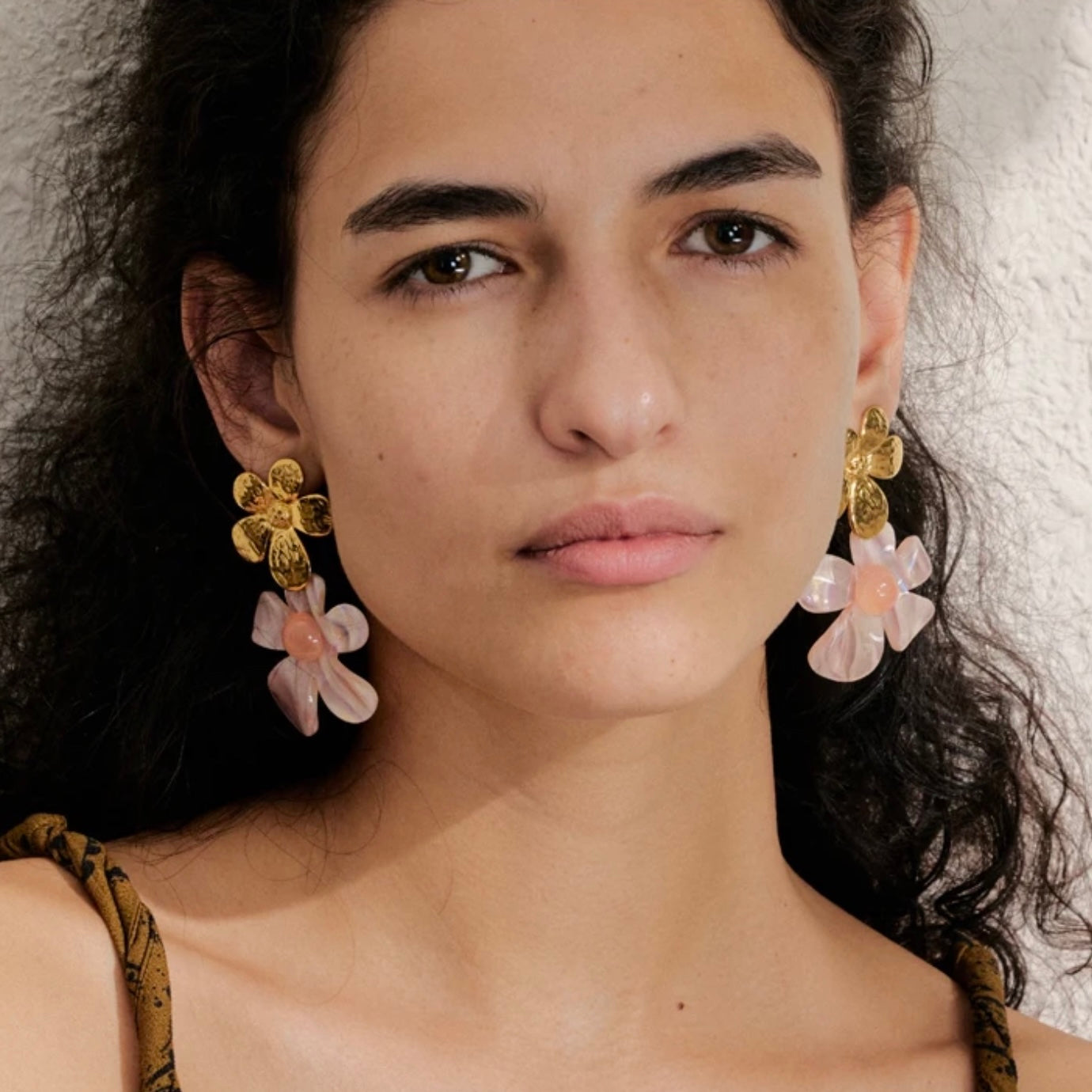 Casey Flower Dangle Earrings