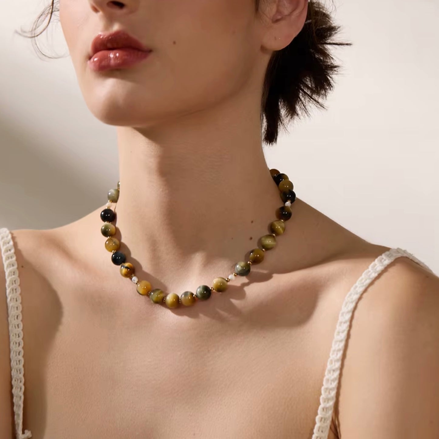 Karla Agate Stone Necklace