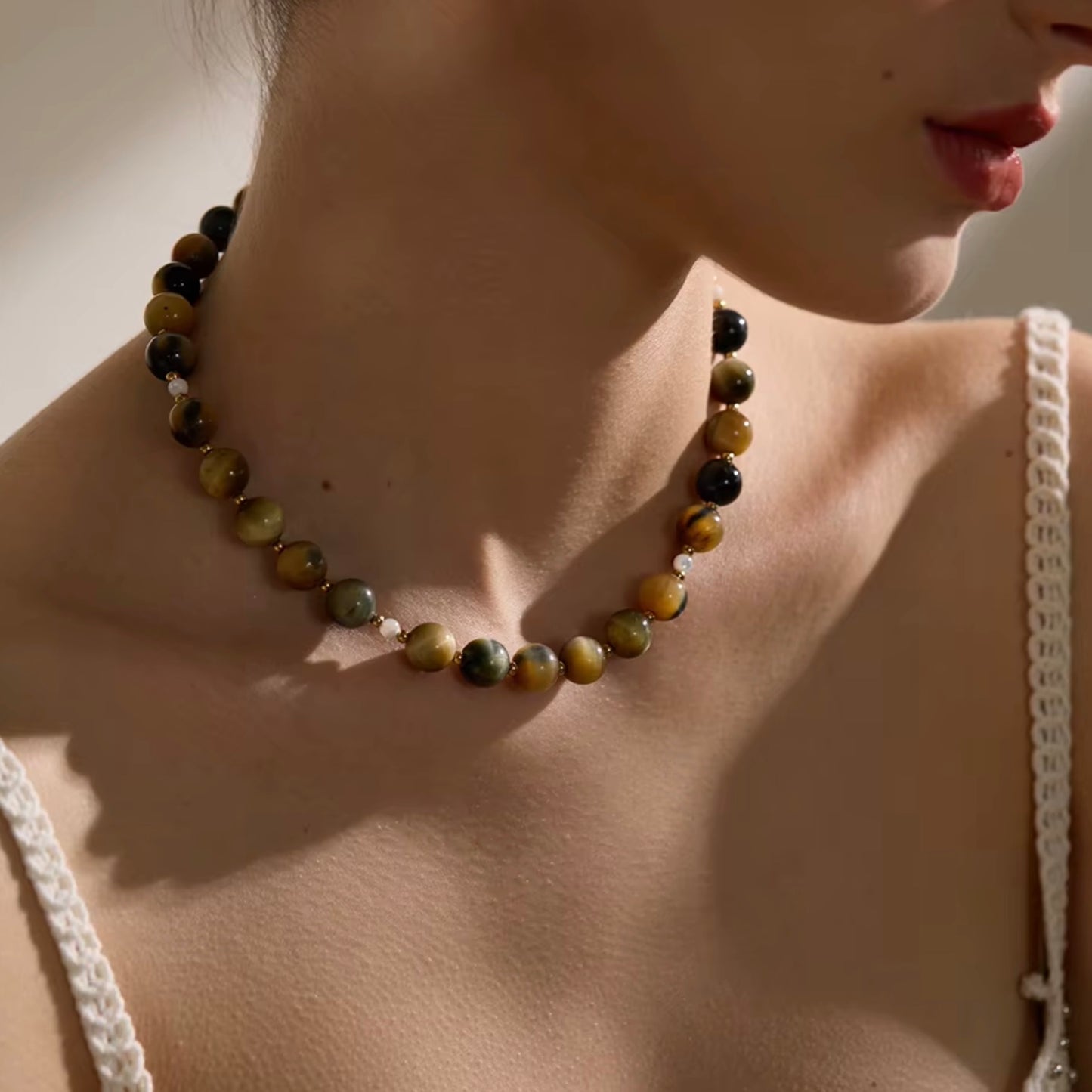 Karla Agate Stone Necklace