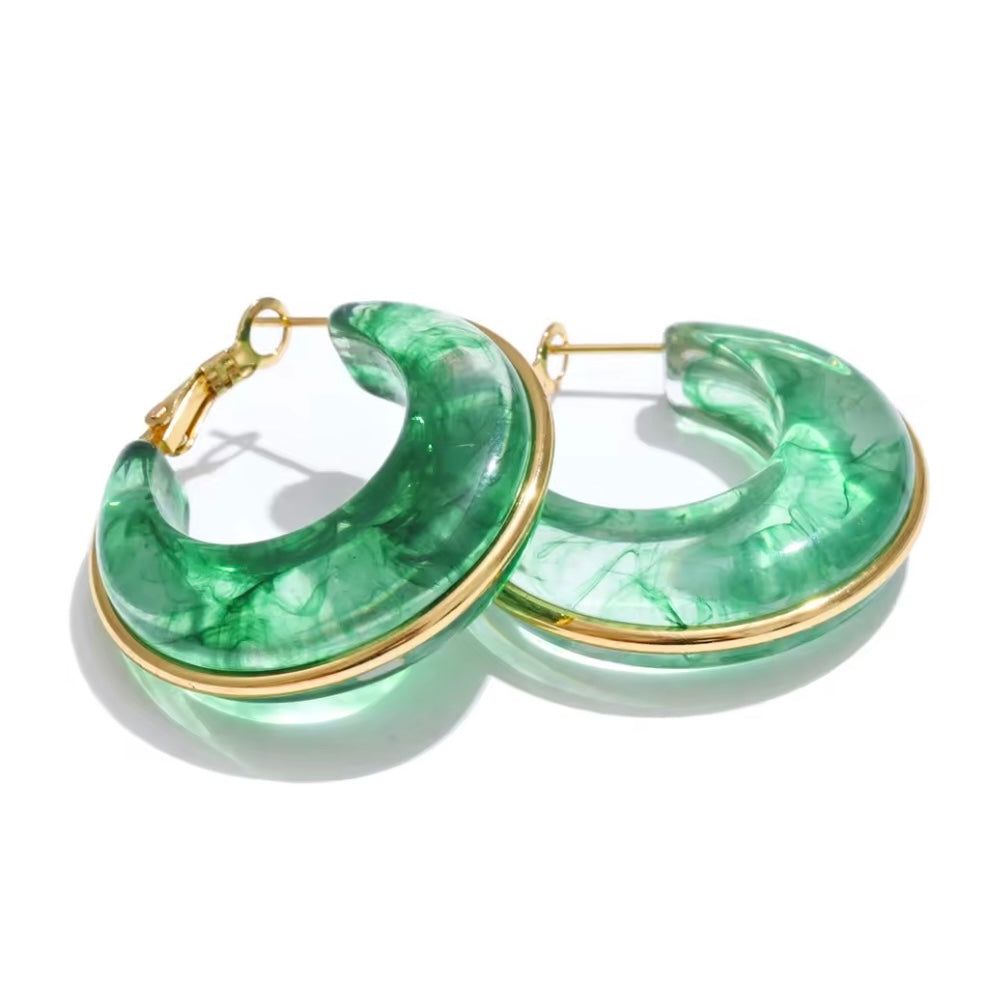 Carolina Hoop Earrings