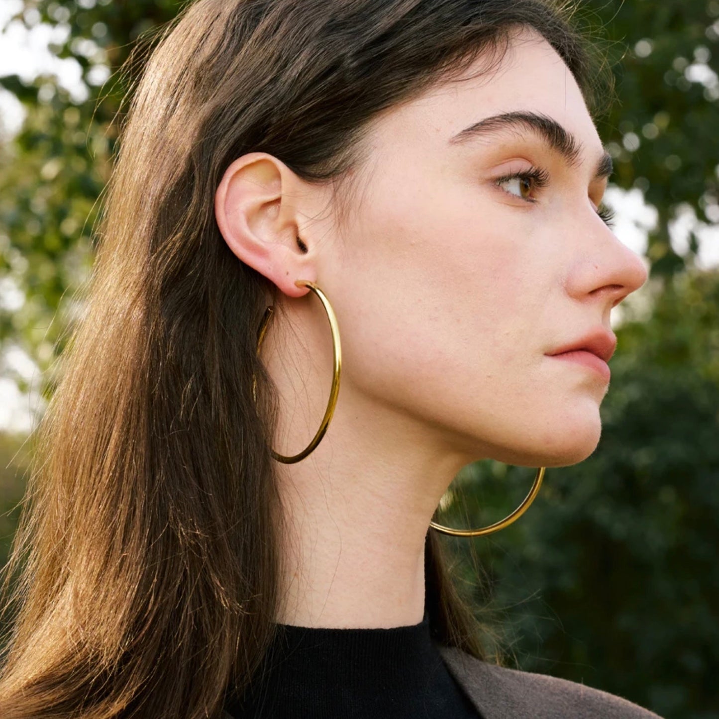 Ava Classic Hoop Earrings