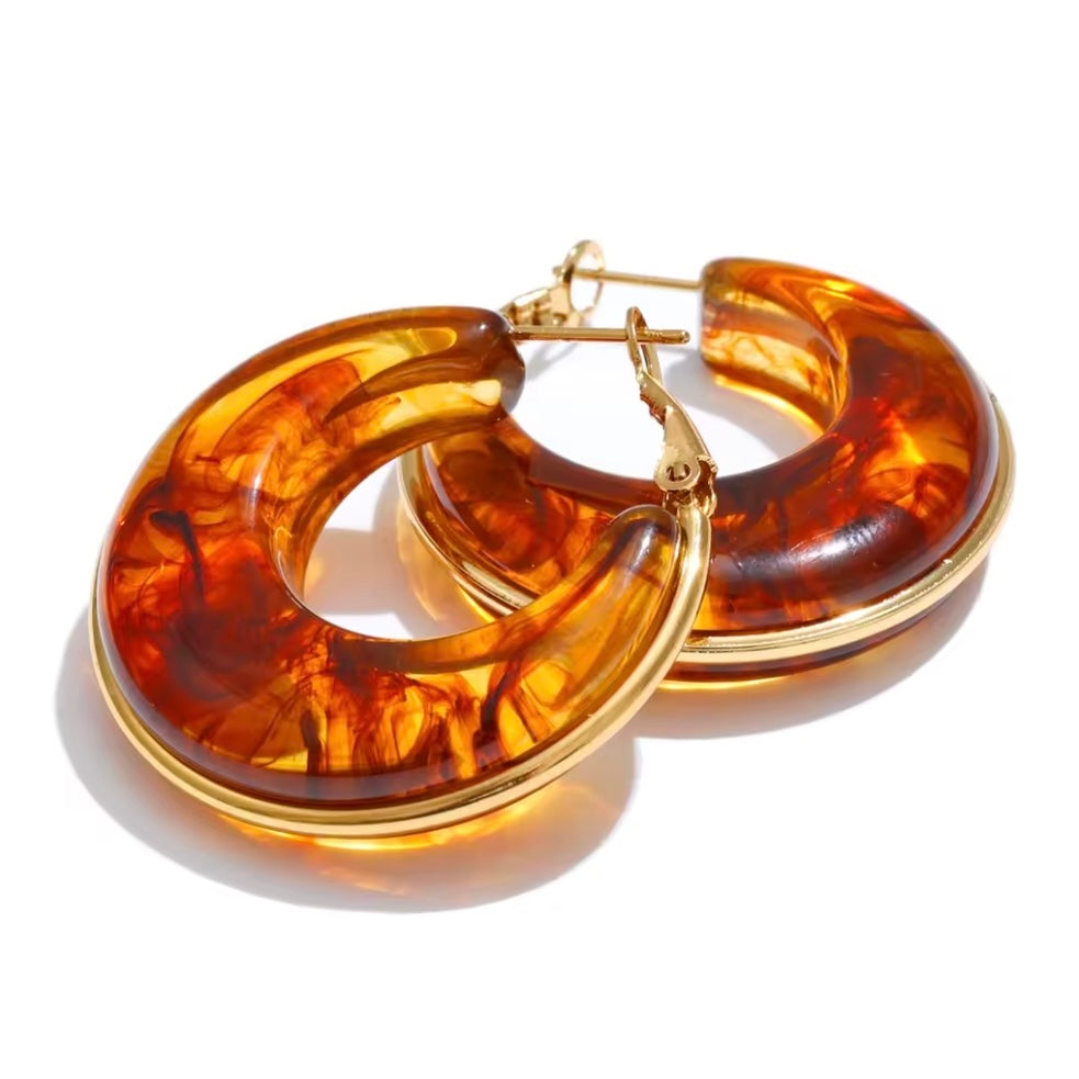 Carolina Hoop Earrings
