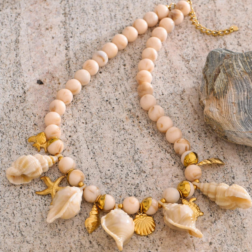 Clara Shell Handmade Necklace