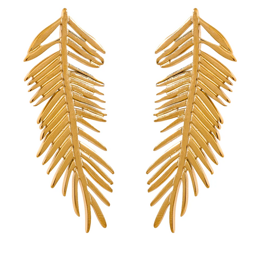 Naomi Leave Statement Earrings