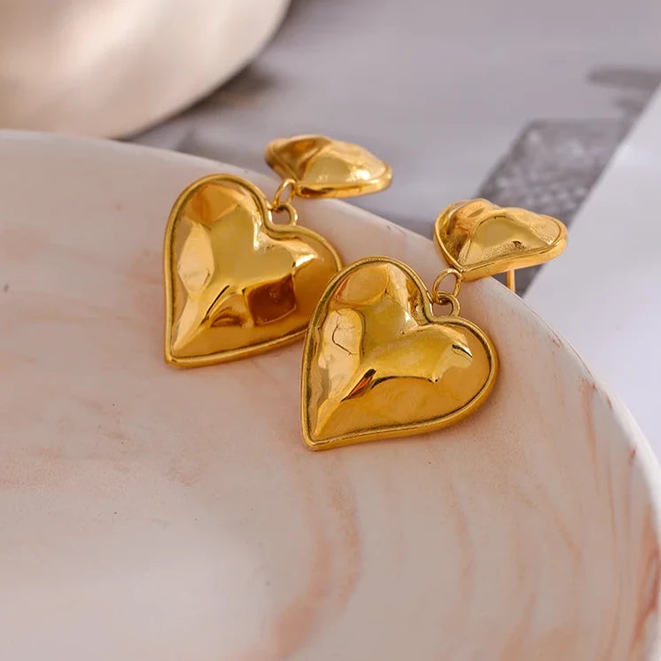 Kyli Hearts Drop Earrings