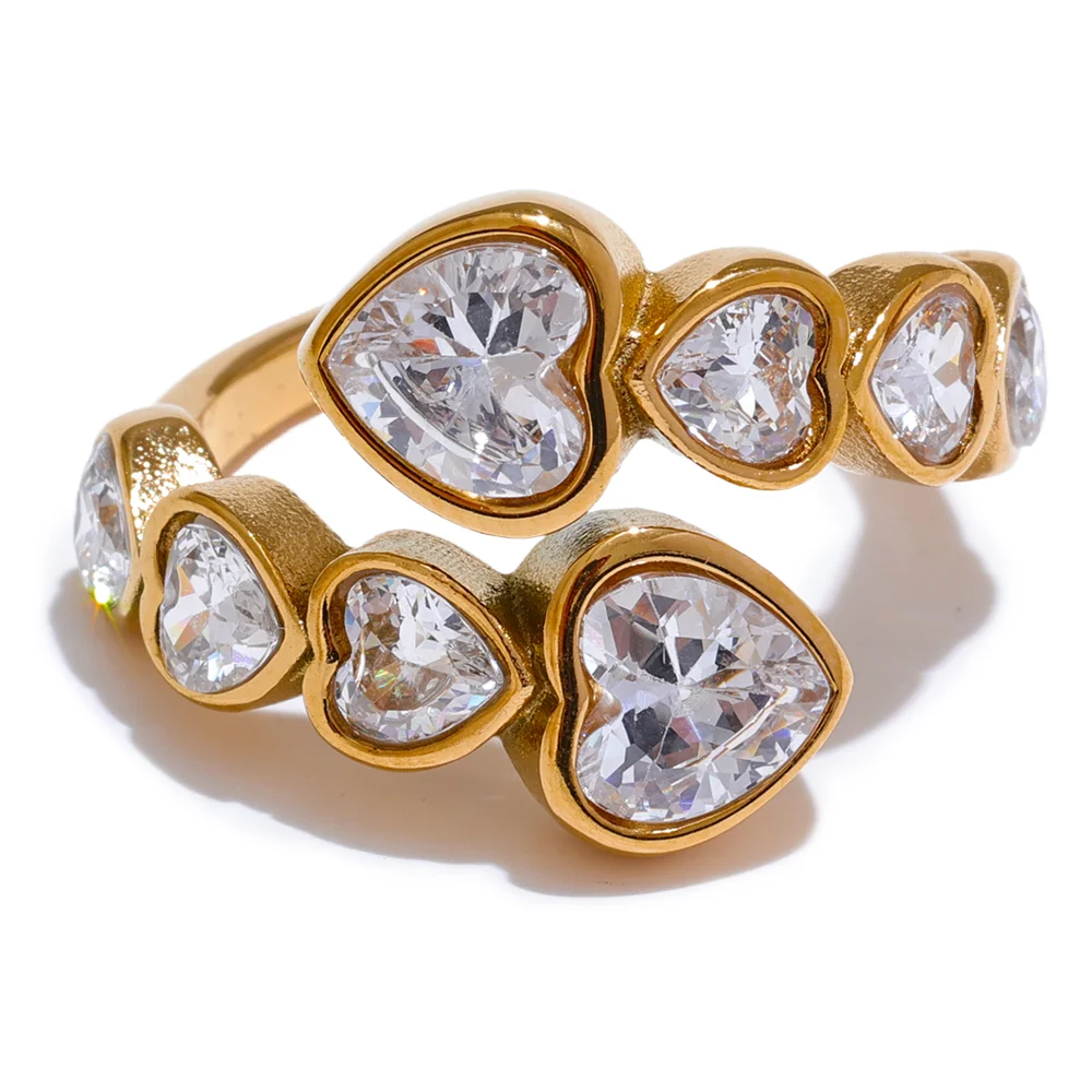 Maeve Heart Zirconia Ring