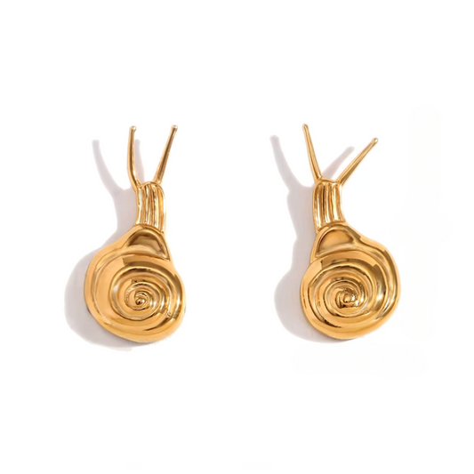 Leah Snail Earrings