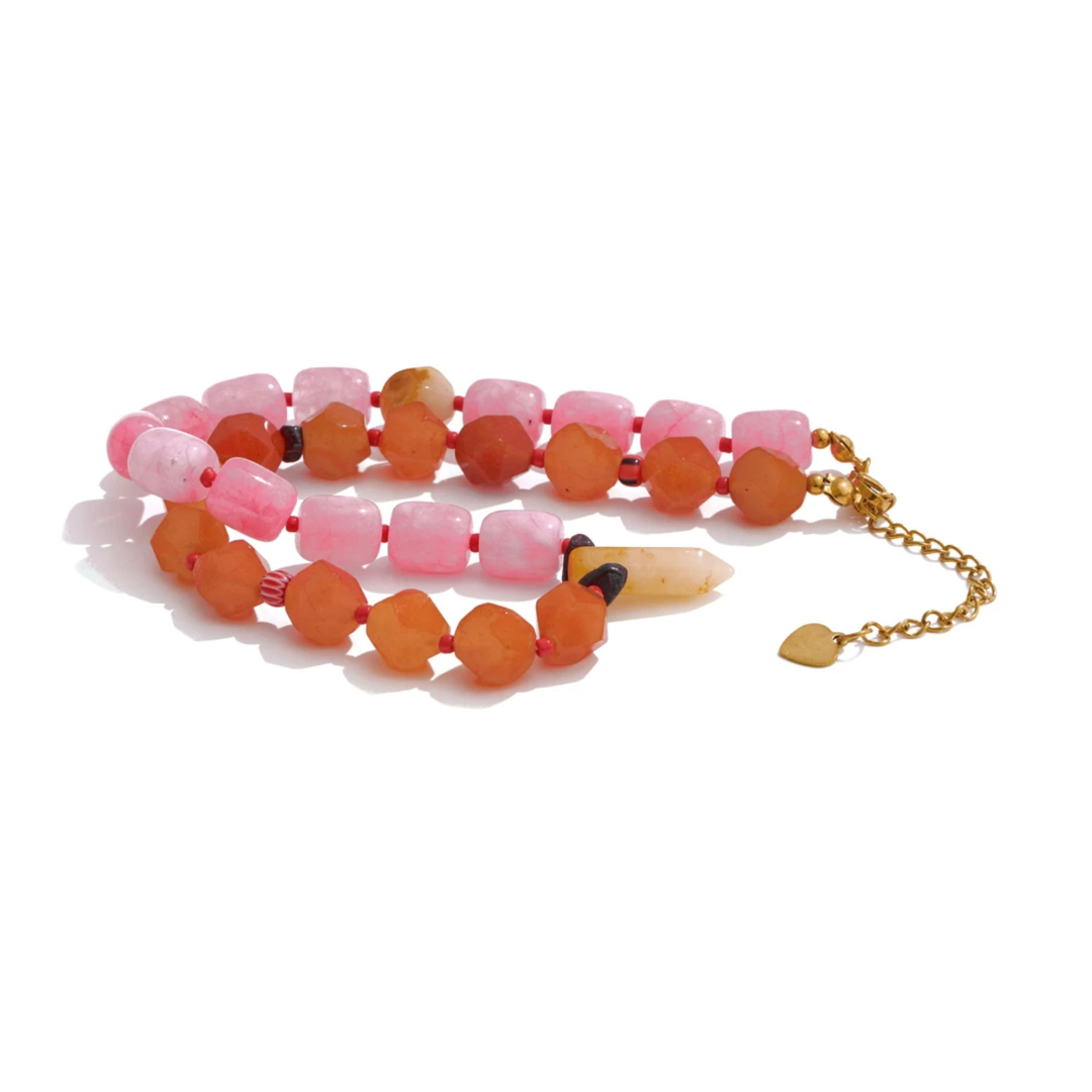 Taegan Stone Handmade Necklace