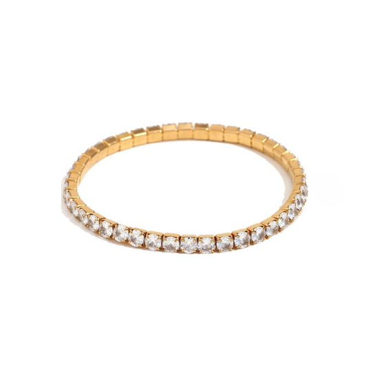 Miriam Elastic Tennis Bracelet