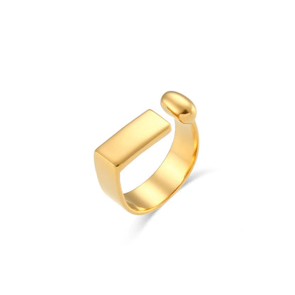 Olivia Open Geometric Shape Ring