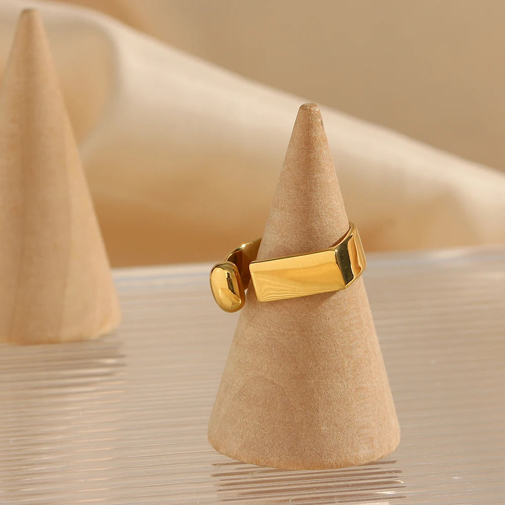 Olivia Open Geometric Shape Ring