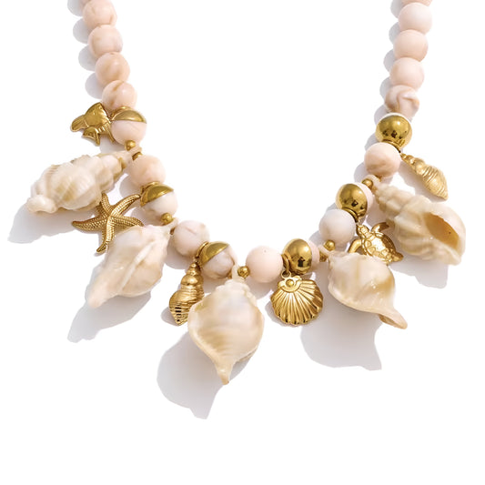Clara Shell Handmade Necklace
