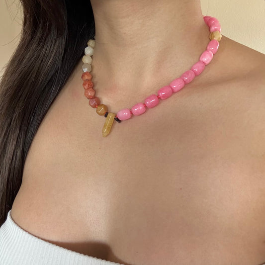 Taegan Stone Handmade Necklace