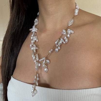 Ember Mother of Pearl Necklace
