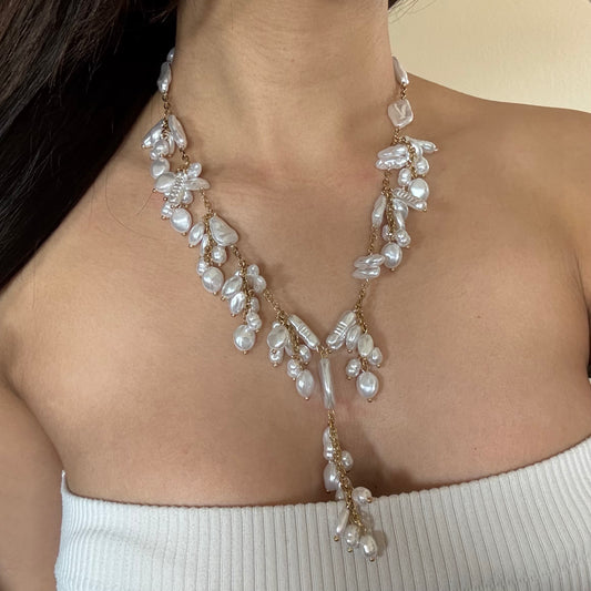 Ember Mother of Pearl Necklace