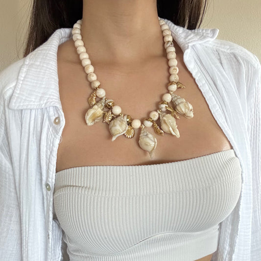 Clara Shell Handmade Necklace