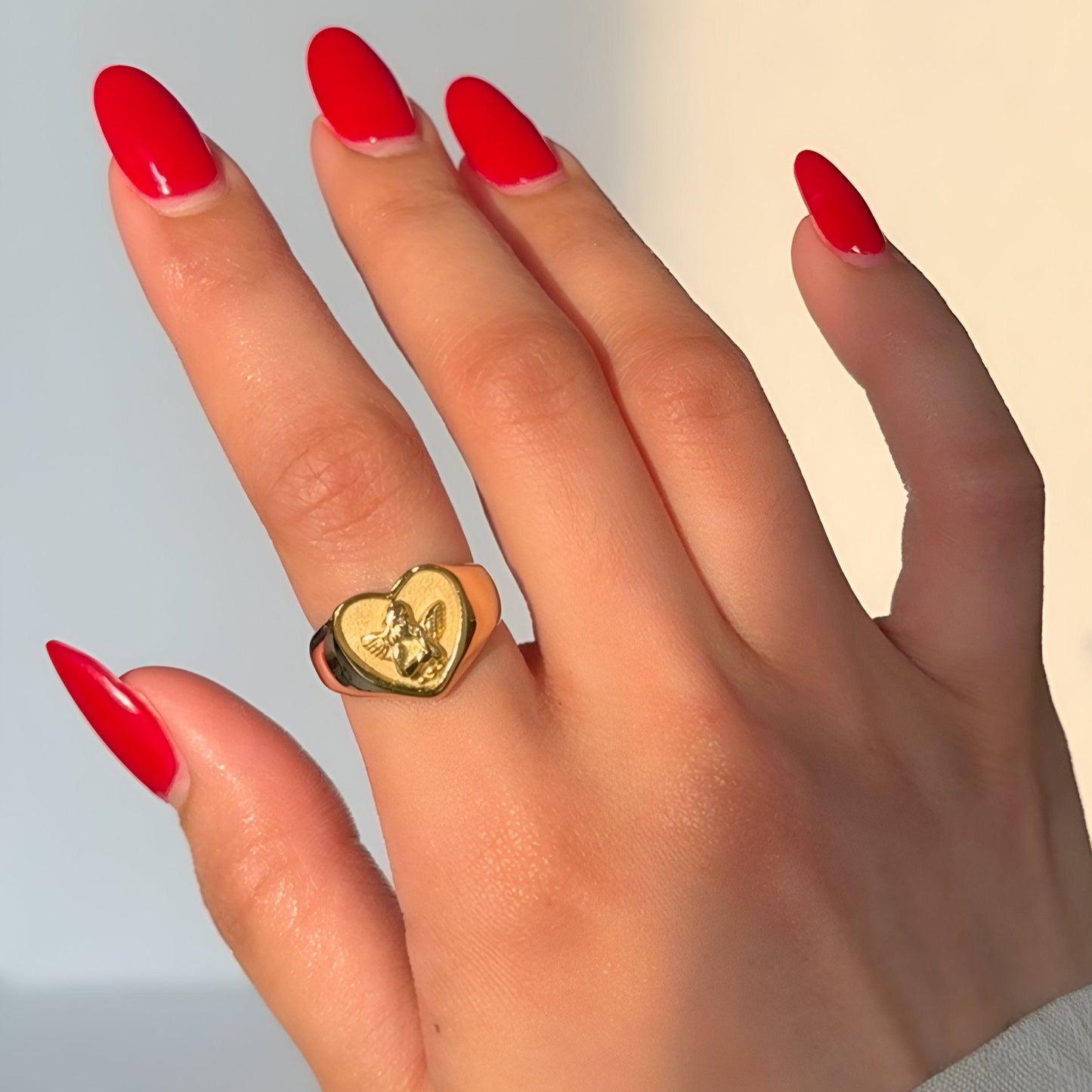 Nita Heart Angel Ring