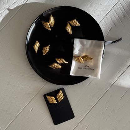 Angelique Wings Statement Earrings