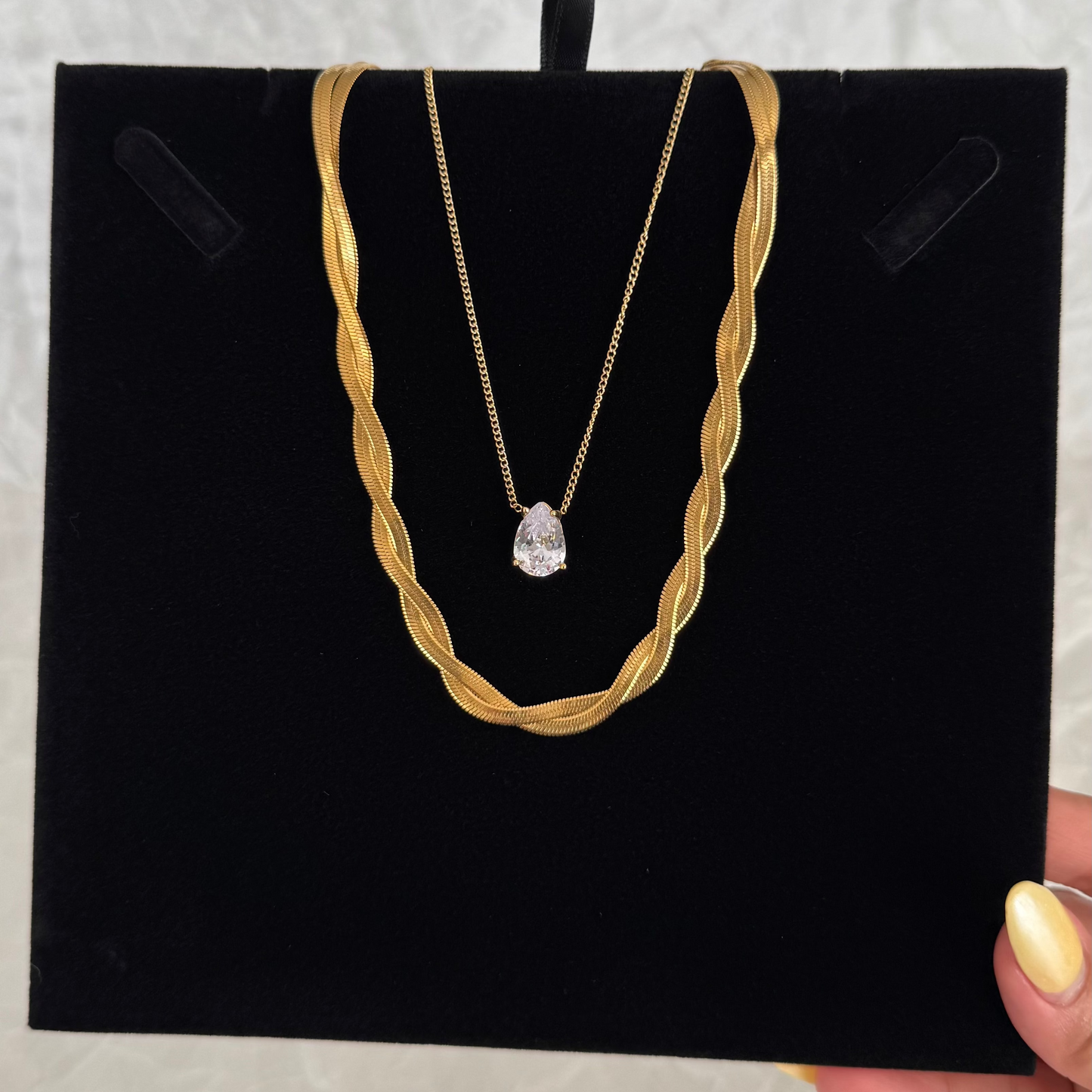 Horalia Double Chain Necklace