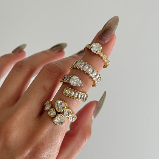 Maeve Heart Zirconia Ring