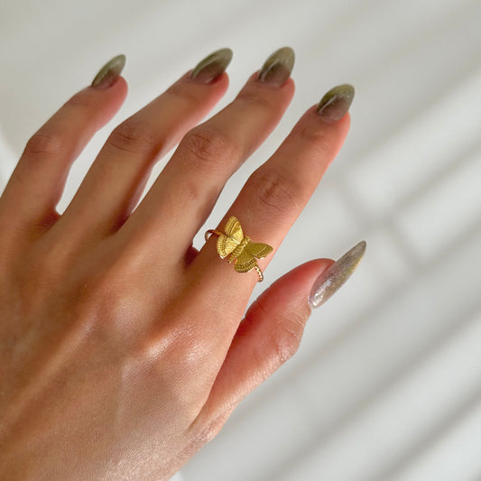 Zara Butterfly Ring