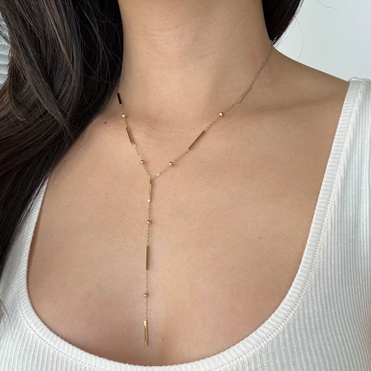 Leia Thin Long Chain Necklace