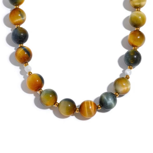 Karla Agate Stone Necklace