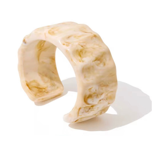 Hailey Wide Cuff Bracelet Bangle