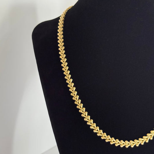 Sophia Leaf Chain Necklace
