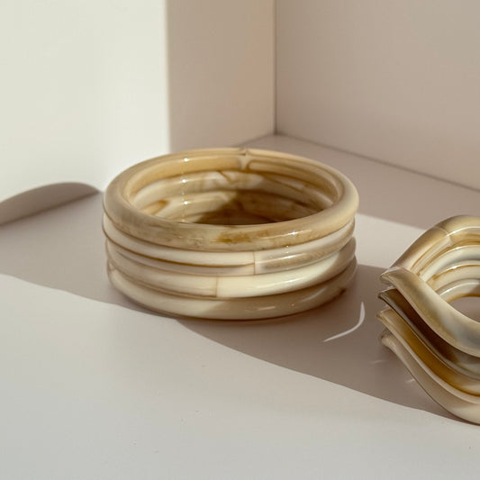Blaire Boho Resin Bangle