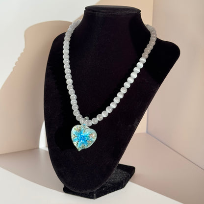 Eliza Glass Beads Necklace