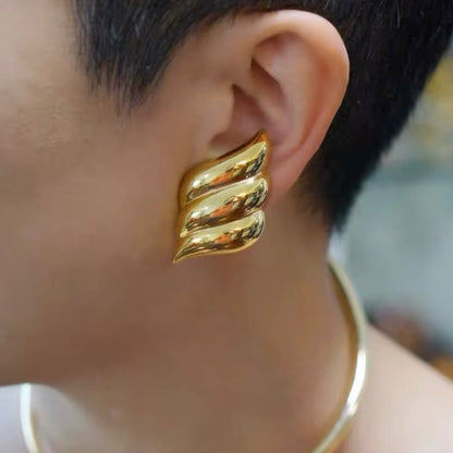 Angelique Wings Statement Earrings