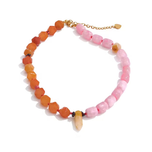 Taegan Stone Handmade Necklace