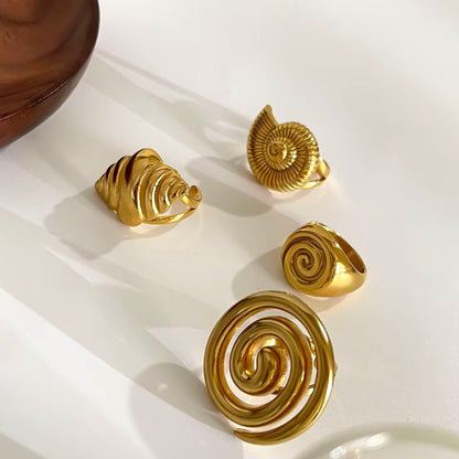Kailani Shell Statement Ring
