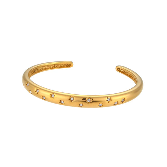 Crishell Shiny Star Bangle