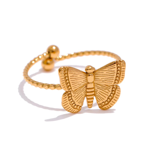 Zara Butterfly Ring