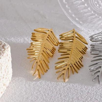 Naomi Leave Statement Earrings