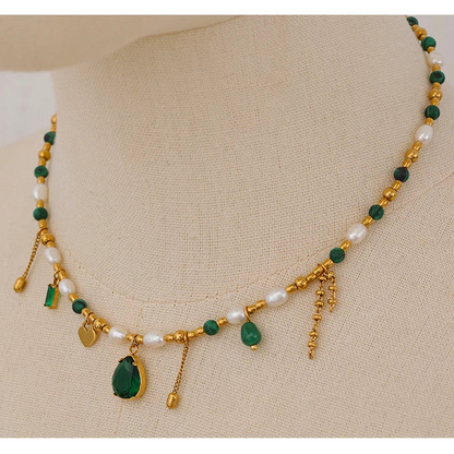 Ayla Elegant Zirconia Necklace